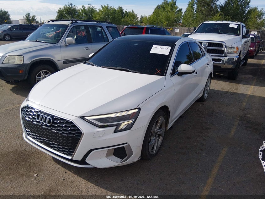 2023 Audi A3, Град, IAAI, VIN WAUAUDGY0PA071616 — фото 2