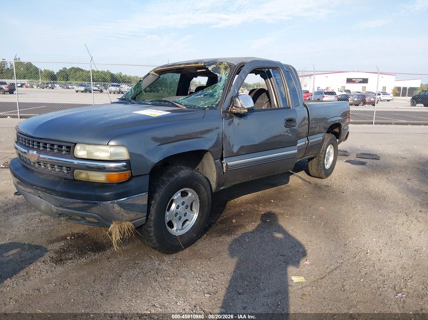 2001 Chevrolet Silverado, Левый бок, IAAI, VIN 2GCEK19T311367161 — фото 2