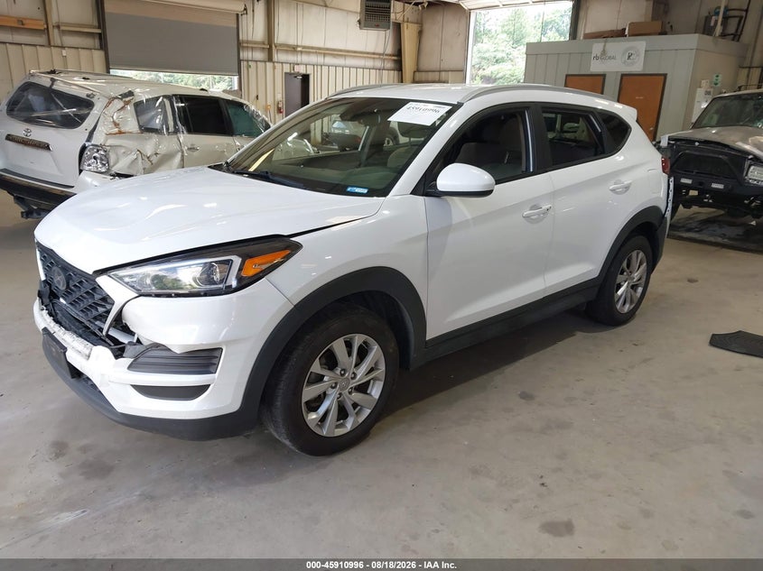 2021 Hyundai Tucson Value, Удар сзади, IAAI, VIN KM8J33A49MU364894 — фото 2