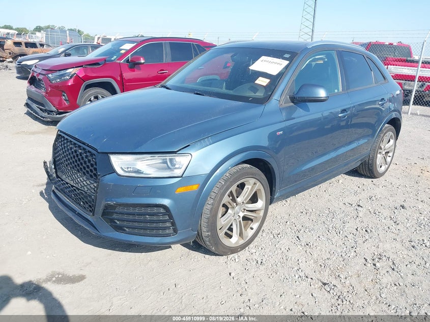 2018 Audi Q3, Удар спереди, IAAI, VIN WA1ECCFS7JR007364 — фото 2