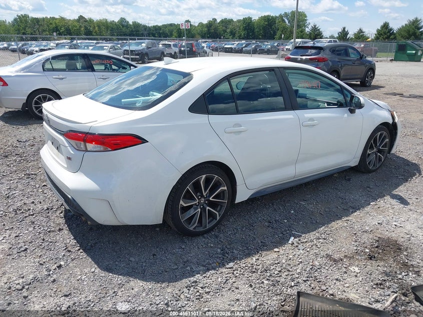 2020 TOYOTA COROLLA auction photo 4