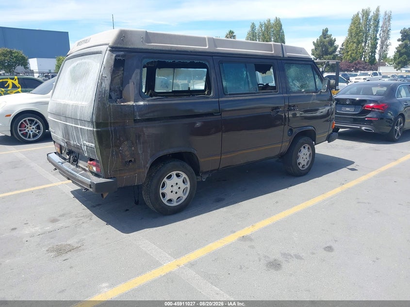 1986 VOLKSWAGEN VANAGON