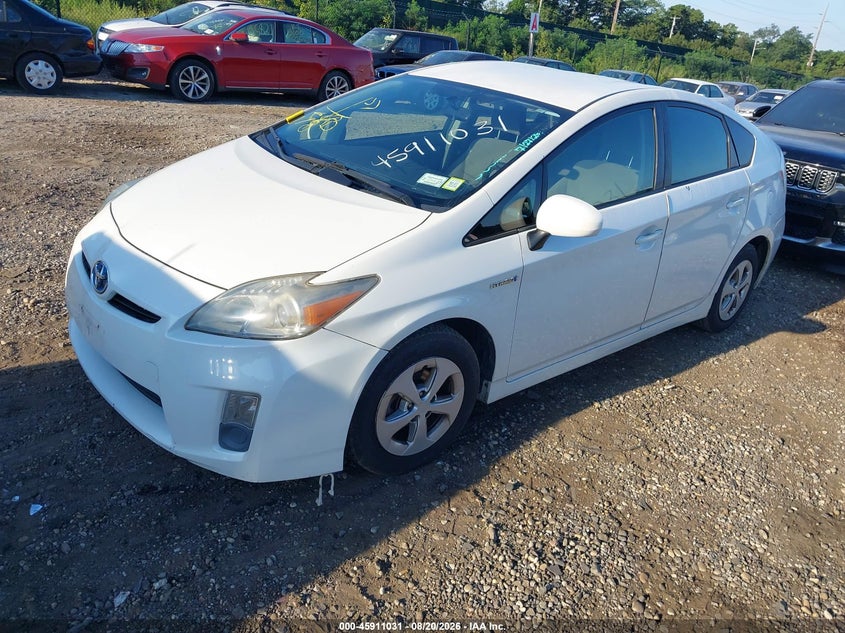 Vin: jtdkn3du0a0115806, lot: 46410099, toyota prius ii 20102