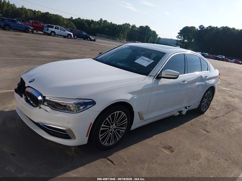 2020 BMW 5er, Обидва боки, IAAI, VIN WBAJR3C07LCD63101 — фото 2