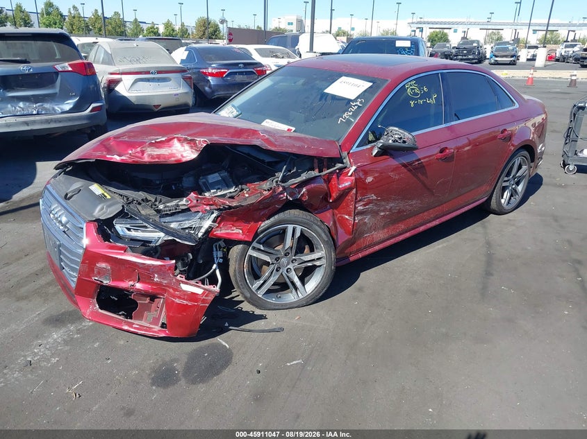 AUDI A4 2018 VIN WAULMAF41JA120948