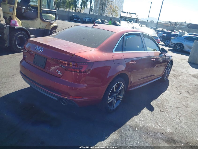 AUDI A4 2018 VIN WAULMAF41JA120948