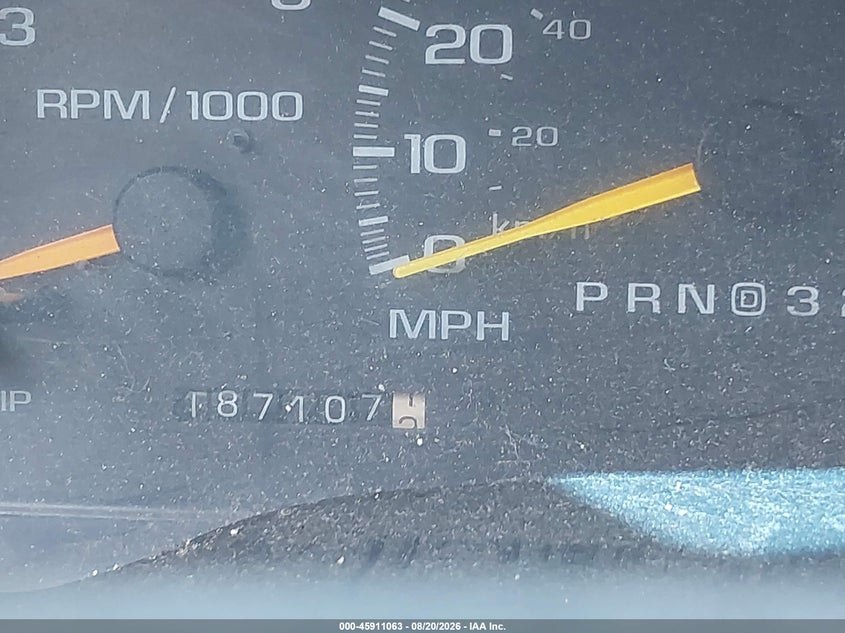 CHEVROLET K1500 1997 VIN 2GCEK19R6V1261720
