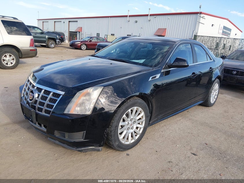 2013 Cadillac CTS, Hail, IAAI, VIN 1G6DG5E56D0168605 — photo 2