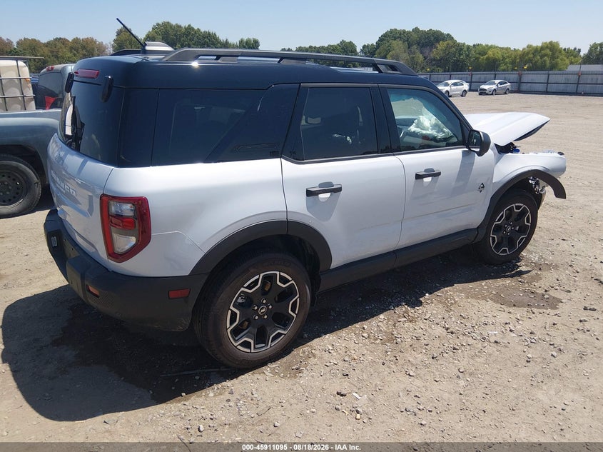 Vin: 3fmcr9cn1tre56491, lot: 46410162, ford bronco sport outer banks 20264