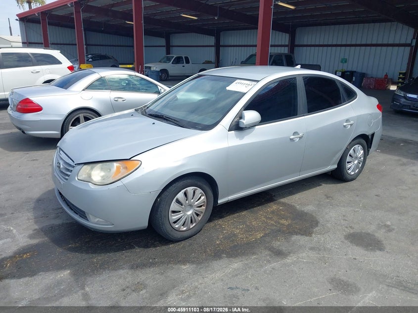 2010 Hyundai Elantra Gls, Обычный износ, IAAI, VIN KMHDU4AD1AU859618 — фото 2