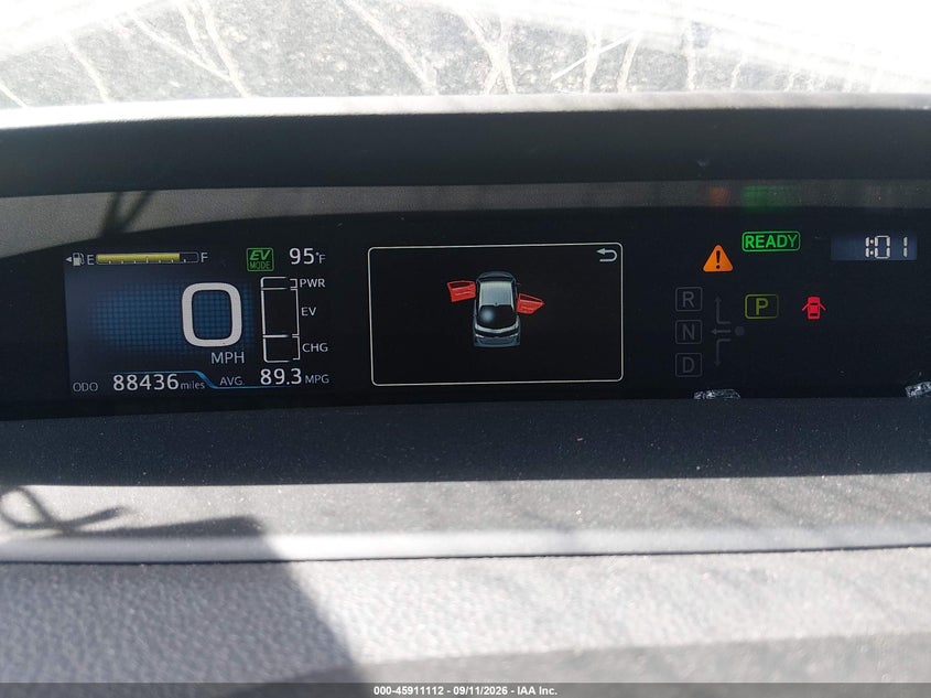 TOYOTA PRIUS PRIME 2022 VIN JTDKAMFP0N3219841