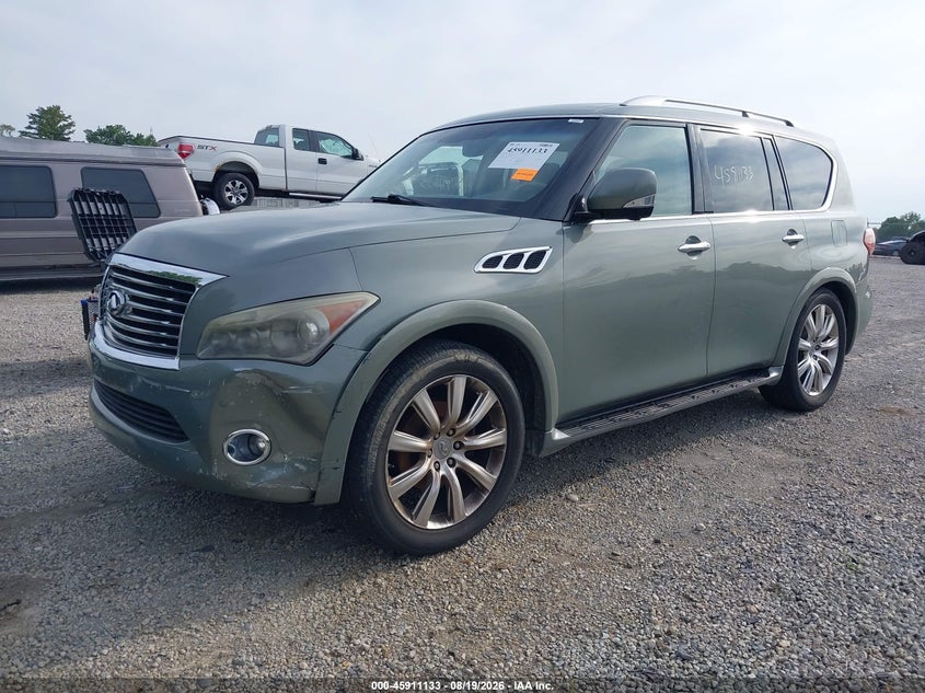 2011 INFINITI QX56 auction photo 2
