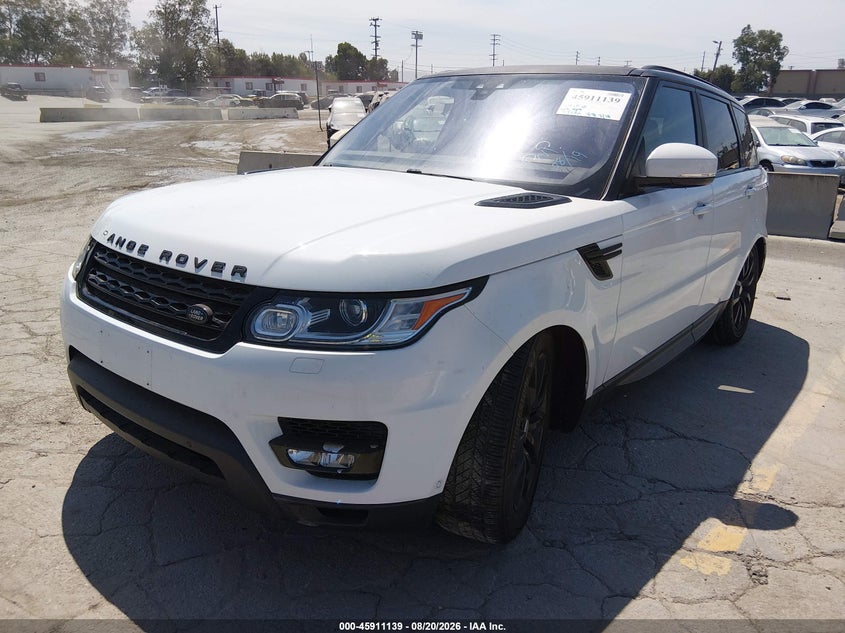 2017 LAND ROVER RANGE ROVER SPORT auction photo 2