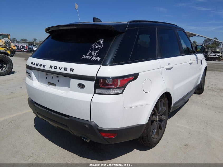 2017 LAND ROVER RANGE ROVER SPORT auction photo 4