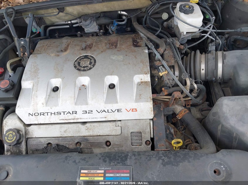 CADILLAC DEVILLE 2001 VIN 1G6KD54Y51U211850