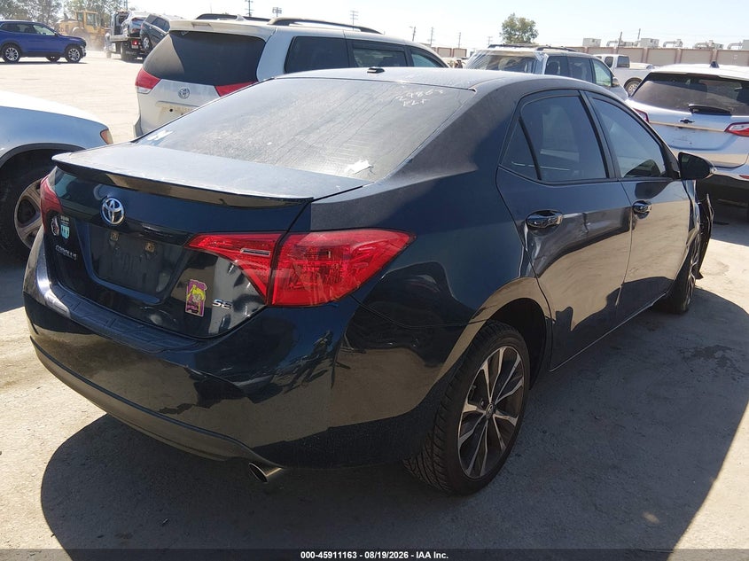 2017 TOYOTA COROLLA SEDAN 1.8L I-4 DOHC, VVT, 132HP