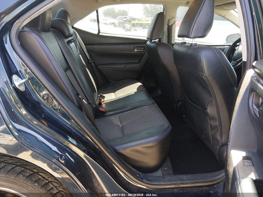 2017 TOYOTA COROLLA SEDAN 1.8L I-4 DOHC, VVT, 132HP