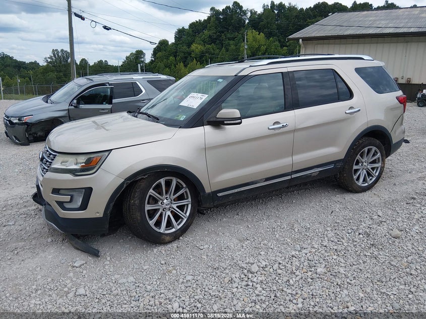 Vin: 1fm5k8f87hgc04319, lot: 46410238, ford explorer limited 20172