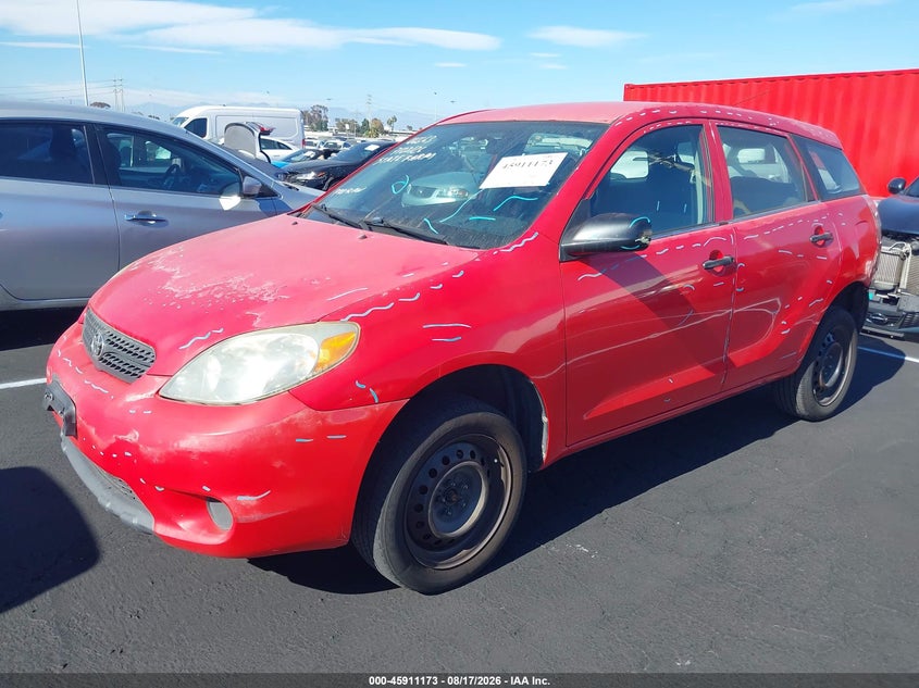2005 Toyota Matrix, Удар сзади, IAAI, VIN 2T1KR32E15C459527 — фото 2