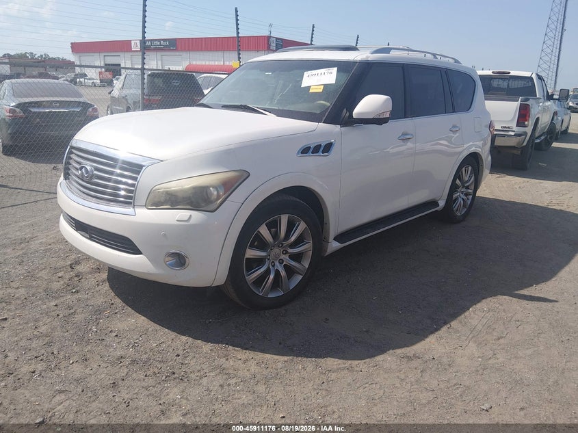 2012 INFINITI QX56 auction photo 2