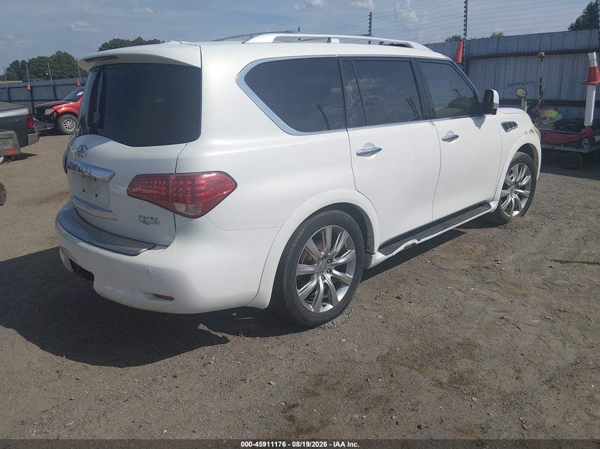 2012 INFINITI QX56 auction photo 4