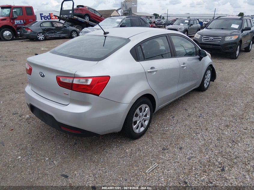 2014 KIA RIO auction photo 4