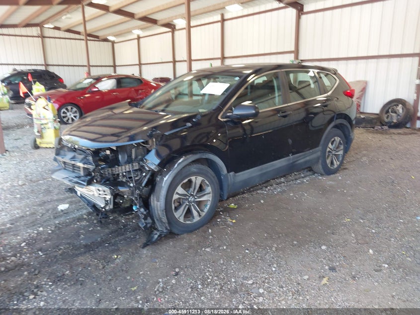 2018 Honda Cr-V Lx, Front End, IAAI, VIN 2HKRW5H35JH406216 — photo 2