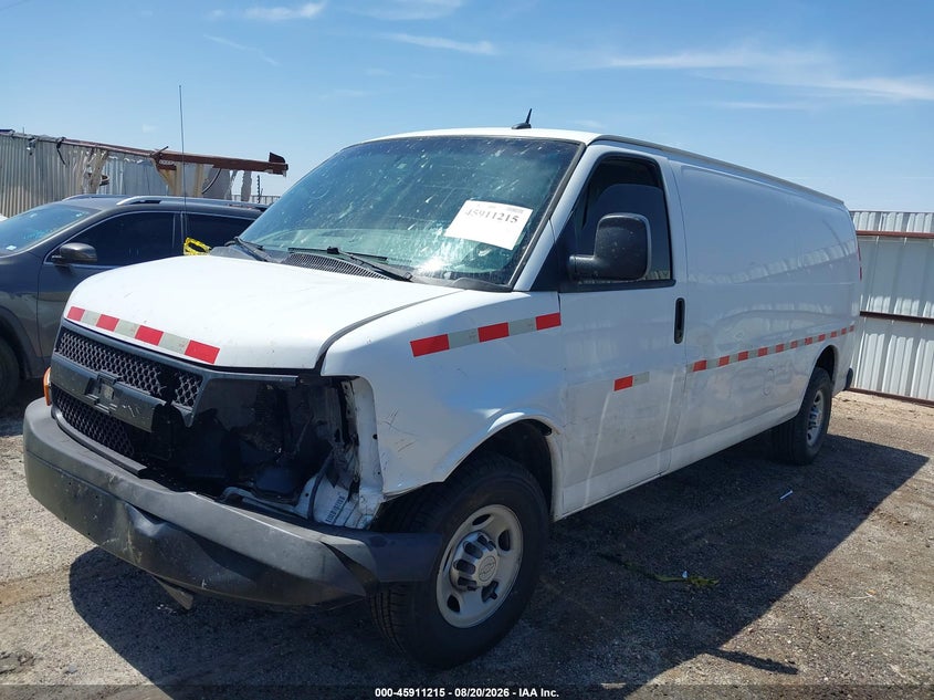 Vin: 1gczgucg5f1149834, lot: 46410282, chevrolet express 3500 work van 20152