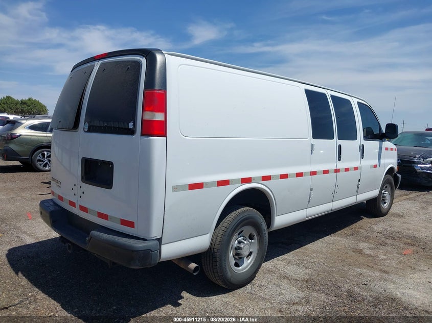 Vin: 1gczgucg5f1149834, lot: 46410282, chevrolet express 3500 work van 20154