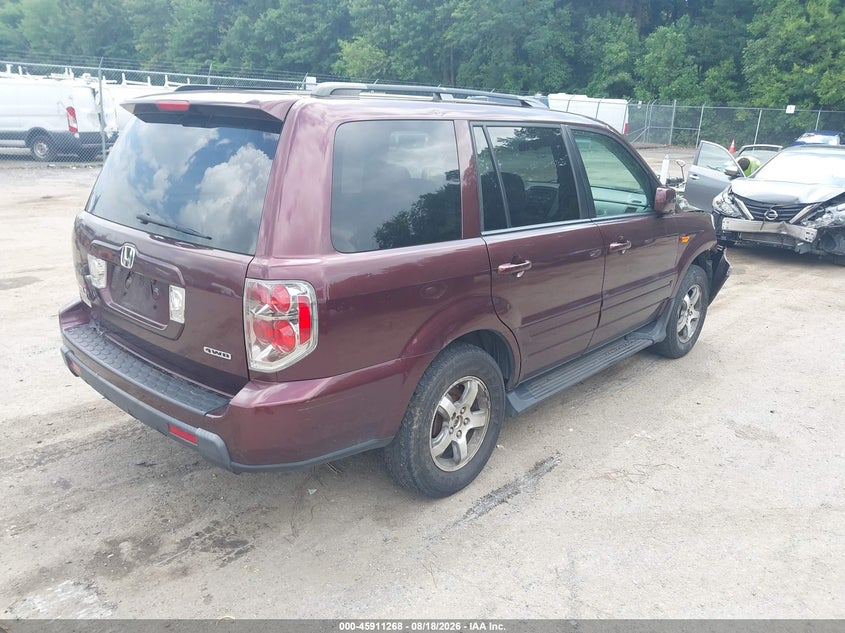 2008 HONDA PILOT auction photo 4