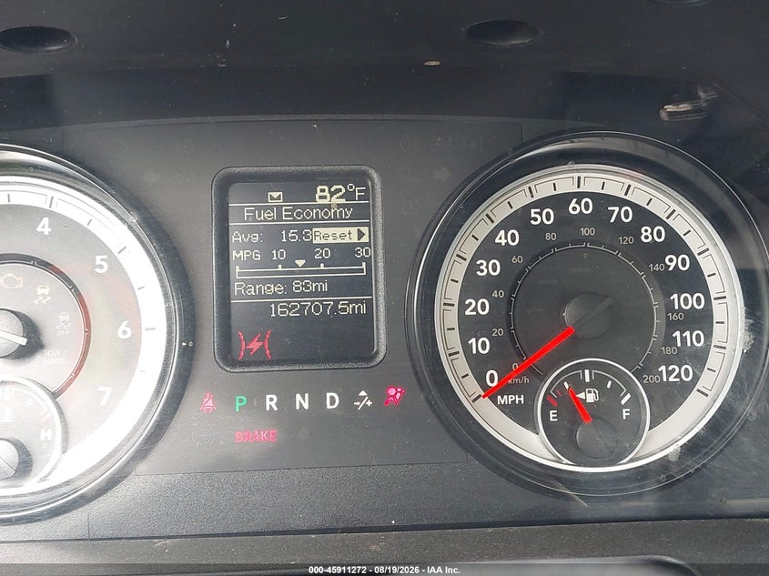 RAM 1500 2015 VIN 3C6RR7KT5FG660902