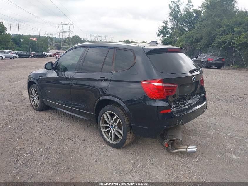 BMW X3 2016 VIN 5UXWX9C59G0D90822