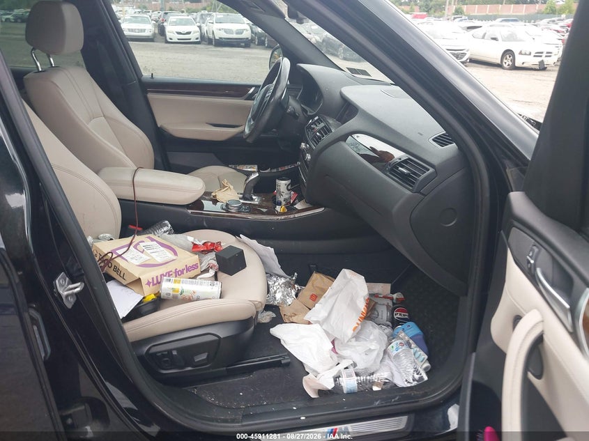BMW X3 2016 VIN 5UXWX9C59G0D90822