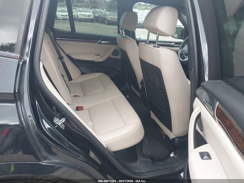 BMW X3 2016 VIN 5UXWX9C59G0D90822