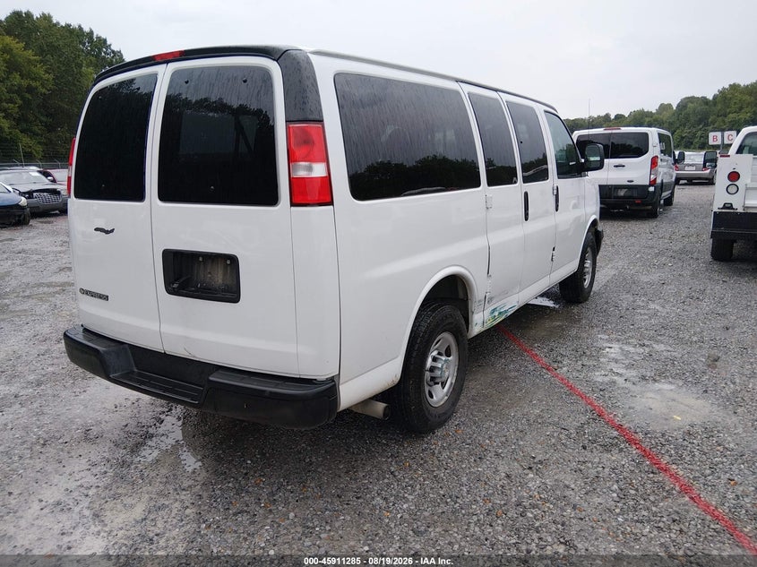 Vin: 1gawgefpxl1256449, lot: 46410353, chevrolet express passenger rwd 2500 regular wheelbase ls 20204