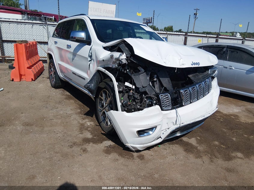 Vin: 1c4rjfcg9lc375890, lot: 46410369, jeep grand cherokee overland 4x4 2020 img_1