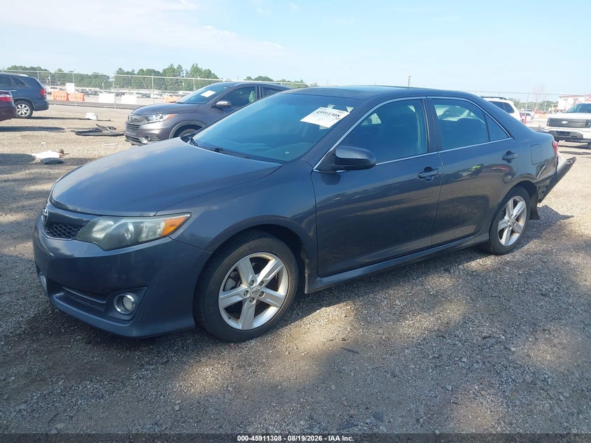 2012 Toyota Camry, Rear, IAAI, VIN 4T1BF1FK1CU109985 — photo 2