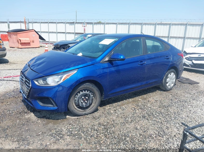 Vin: 3kpc24a6xne163898, lot: 46410389, hyundai accent se 20222