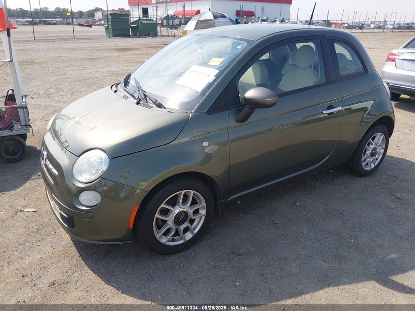 2012 FIAT 500 auction photo 2