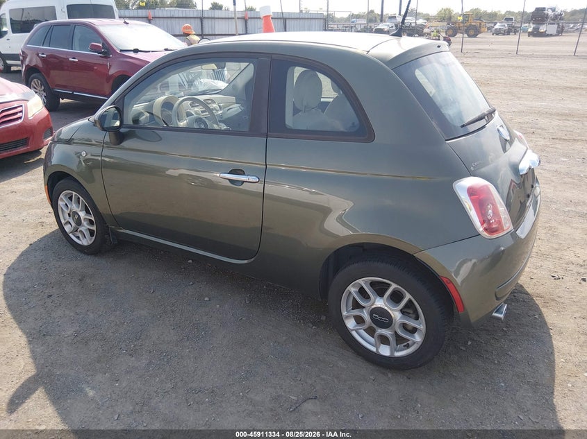 2012 FIAT 500 auction photo 3
