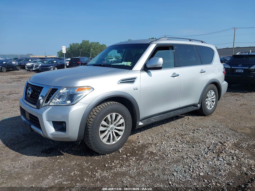 Vin: jn8ay2nd1j9054235, lot: 46410406, nissan armada sv 20182