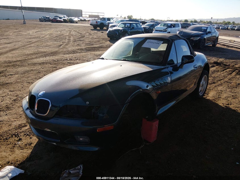 BMW Z3 1998 VIN 4USCH7338WLE09744