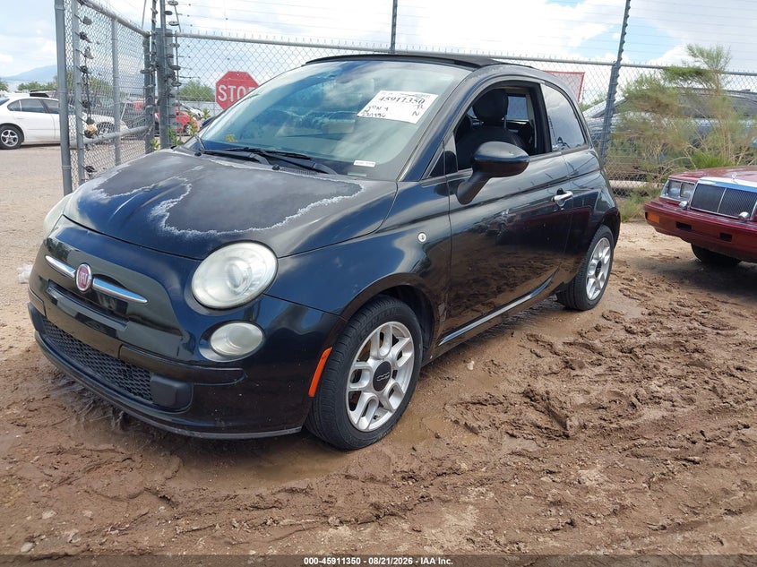 2012 FIAT 500C auction photo 2