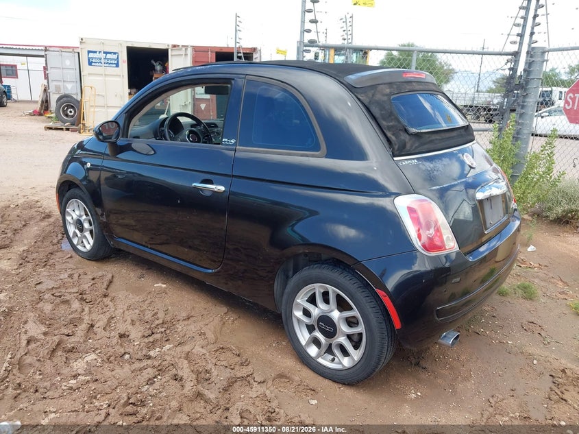 2012 FIAT 500C auction photo 3