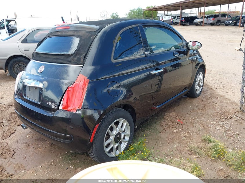 2012 FIAT 500C auction photo 4