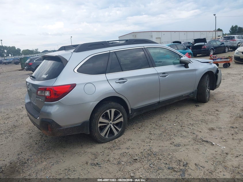 Vin: 4s4bsanc2j3209098, lot: 46410421, subaru outback 2.5i limited 20184