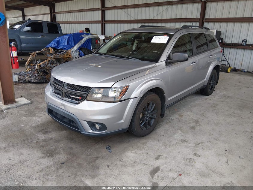 2019 Dodge Journey, Повреждение двигателя, IAAI, VIN 3C4PDCBB7KT820830 — фото 2
