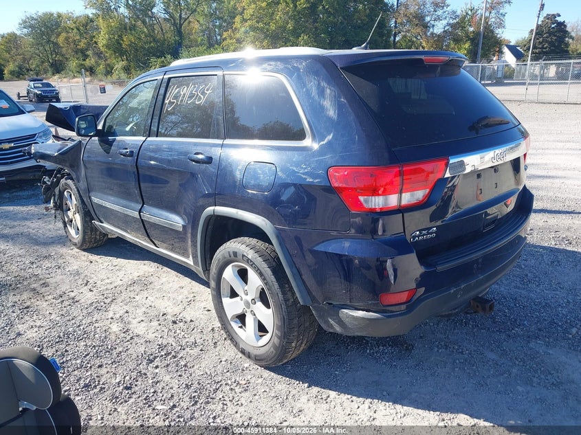 Vin: 1c4rjfag2cc226837, lot: 46410451, jeep grand cherokee laredo 20123