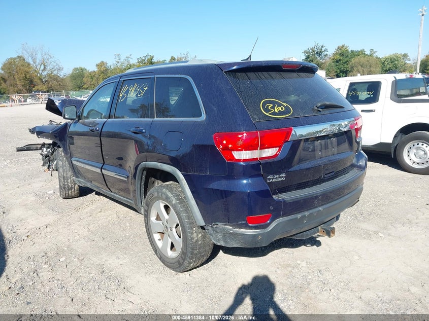 JEEP GRAND CHEROKEE 2012 VIN 1C4RJFAG2CC226837