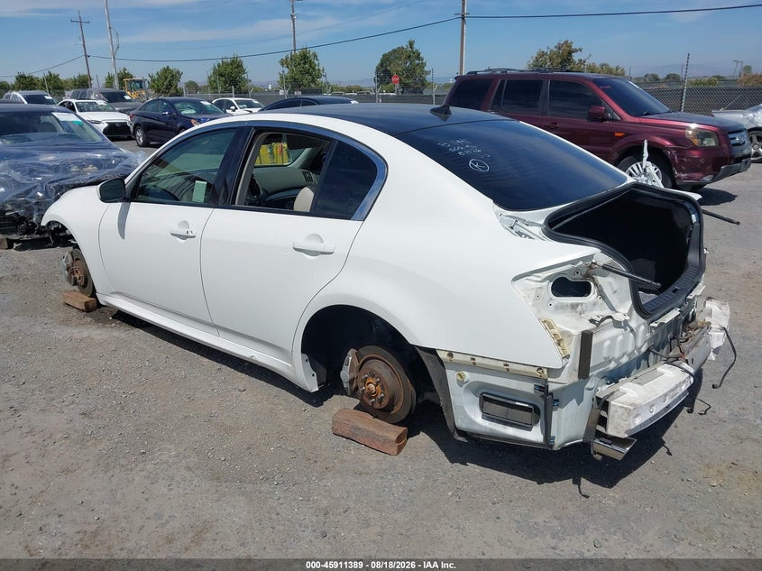 2012 INFINITI G37 auction photo 3